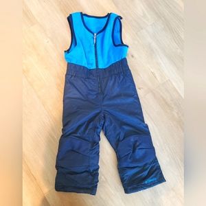 Columbia Toddler Boy size 3t snow bib and jacket